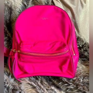 Pink Tory Burch backpack